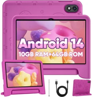 Kindertablet 10 inch 64GB Vanaf 3 Jaar