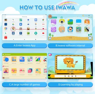 Kindertablet 10 inch Pro - Android tablet voor kinderen