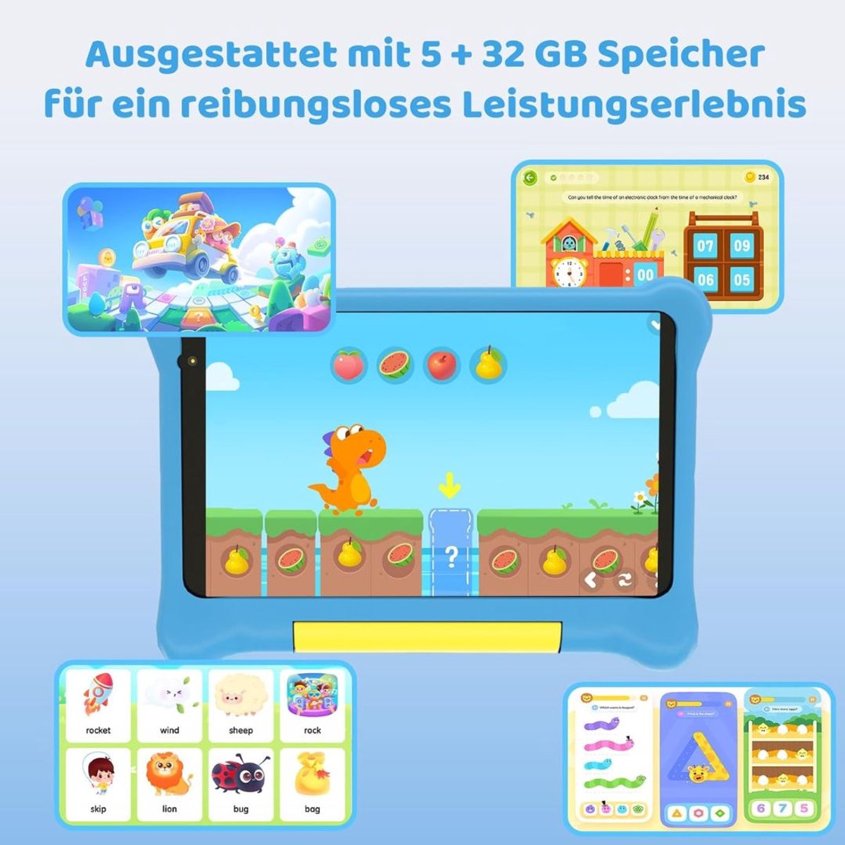 Kindertablet 7 inch 32 GB vanaf 3 jaar