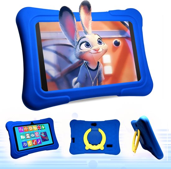 Kindertablet 7 Inch 32GB Blauw Android 11