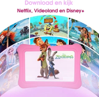 Kindertablet 7 Inch 32GB Roze Android 11