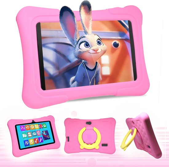 Kindertablet 7 Inch 32GB Roze Android 11 review