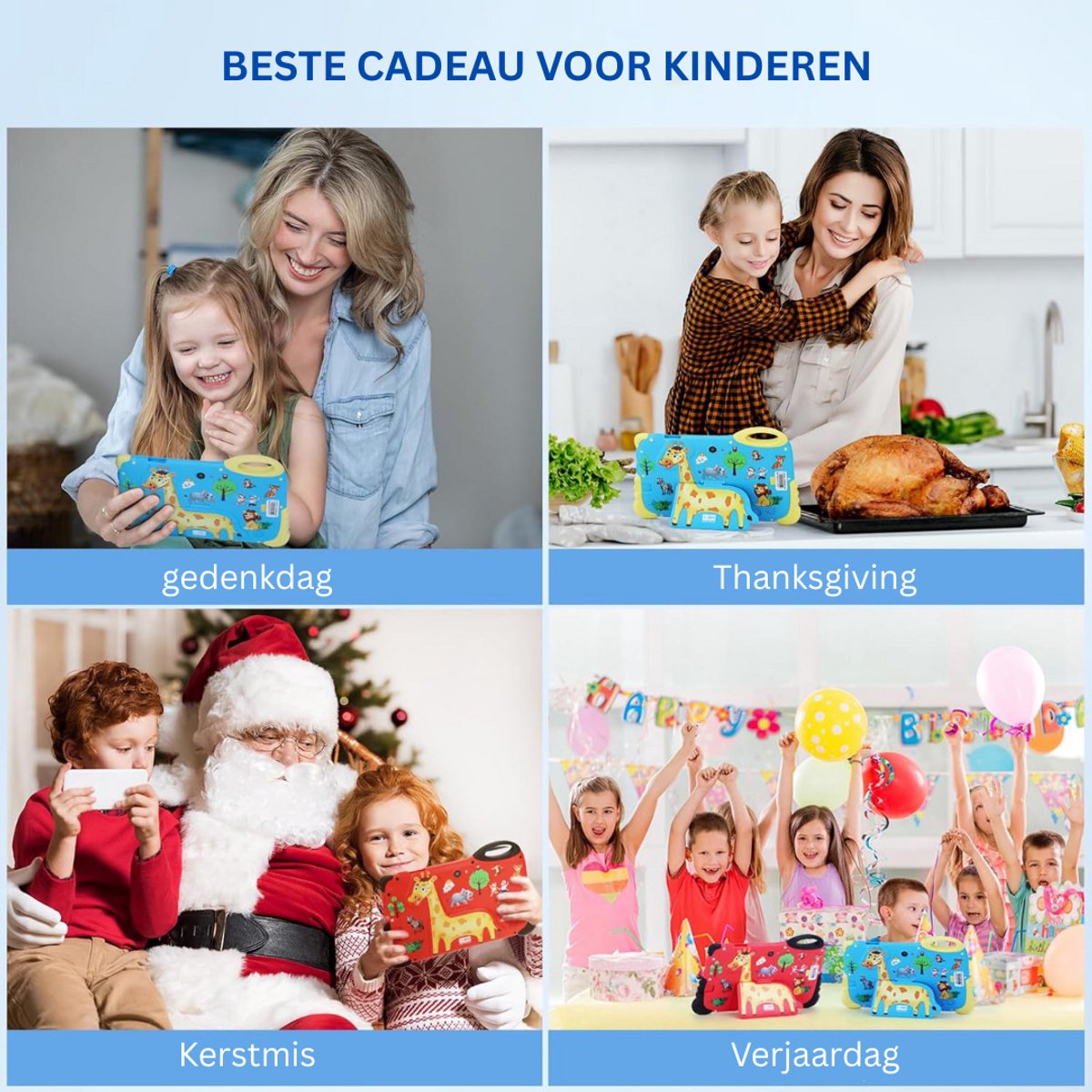 Kindertablet 7 Inch 4GB Vanaf 3 Jaar