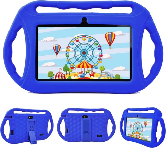 Kindertablet 7 Inch Blauw Android 2GB RAM 32GB ROM