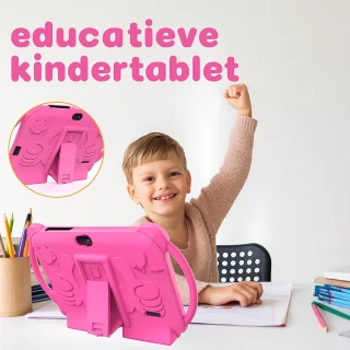 Kindertablet 7 inch – Roze/Blauw