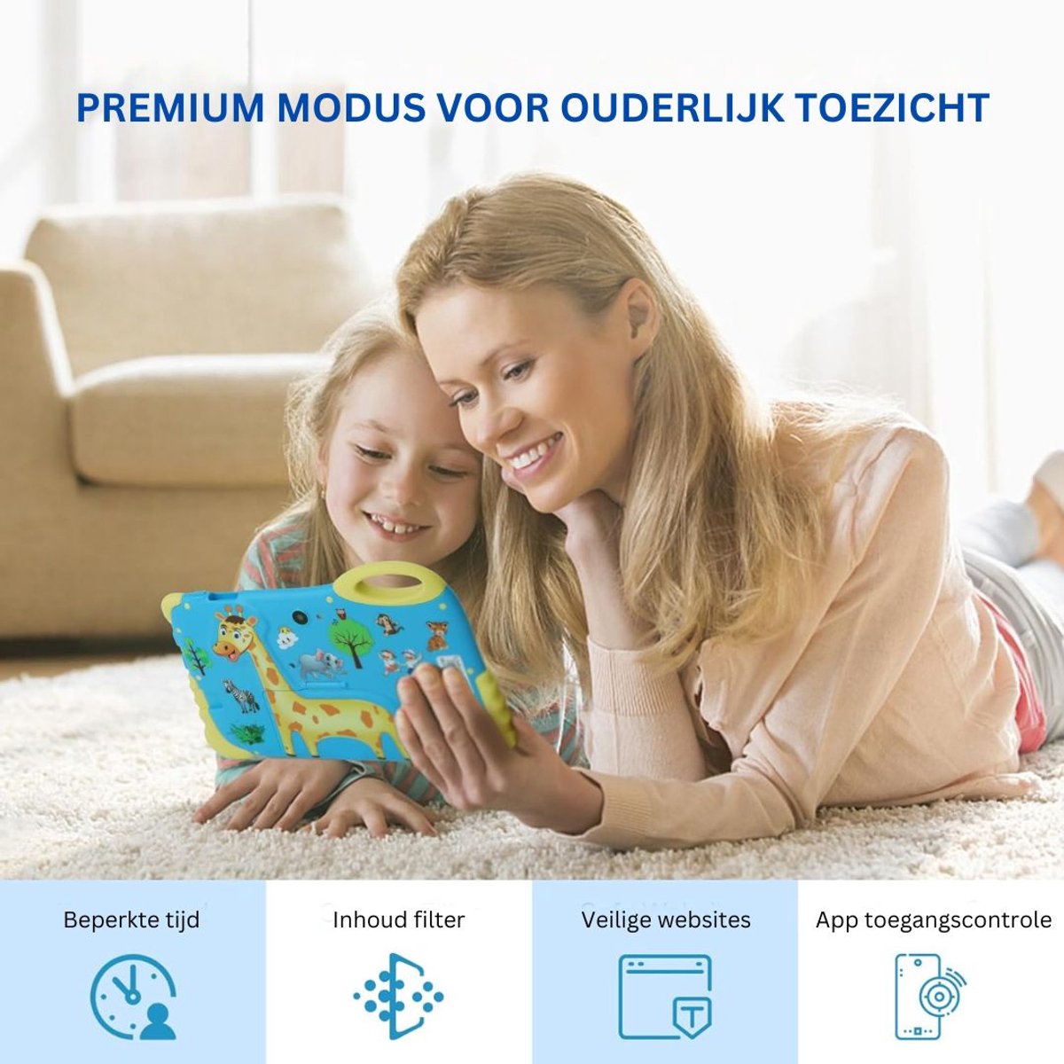 Kindertablet Blauw Vanaf 3 Jaar
