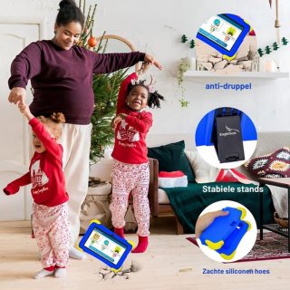 Wat vinden we goed aan de Kindertablet Donkerblauw