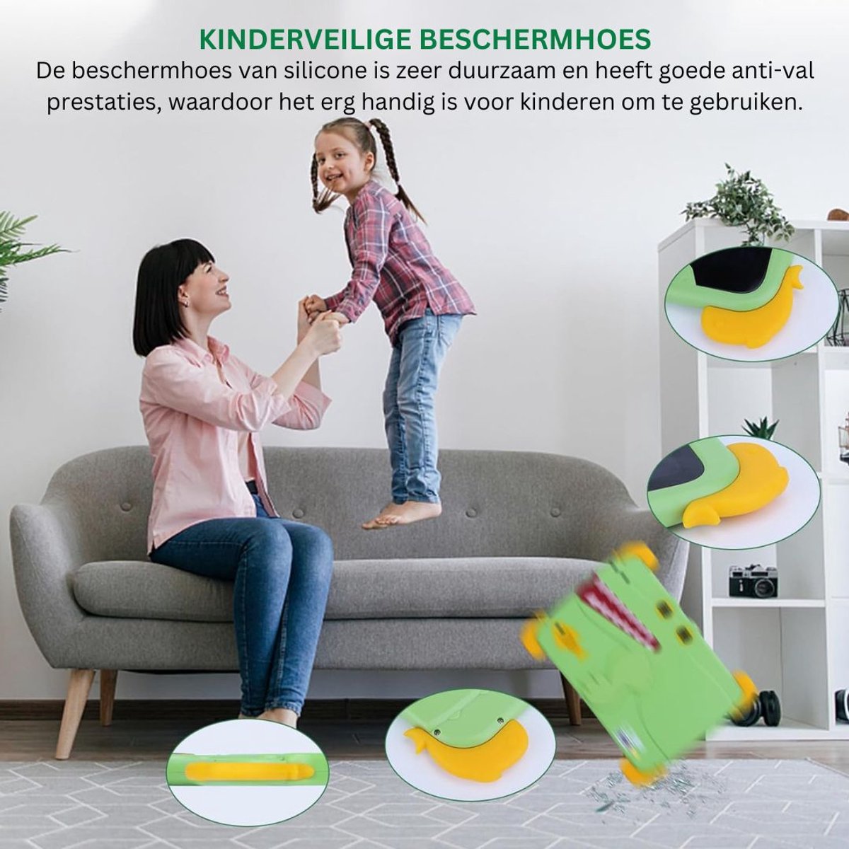Kindertablet Groen-Geel voor 3+ jaar