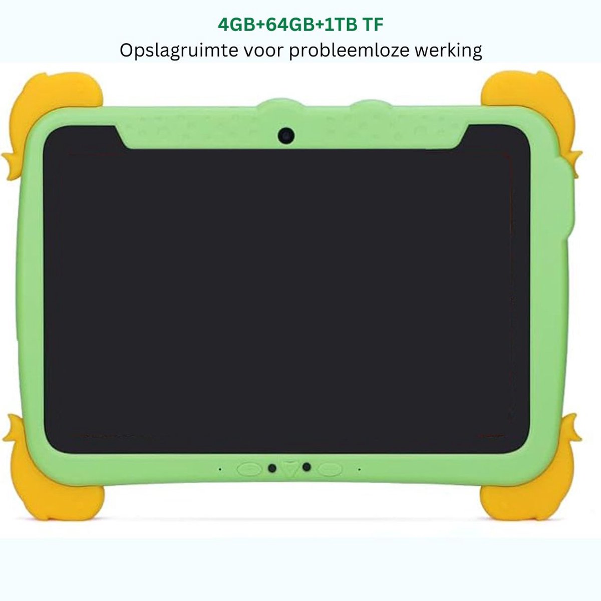 Kindertablet Groen-Geel voor 3+ jaar