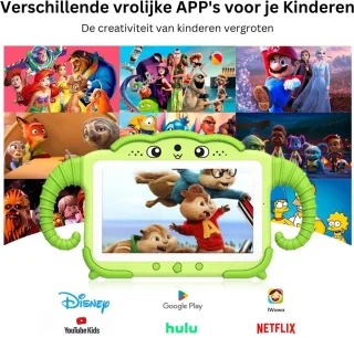 Kindertablet Lichtgroen - 3+ jaar