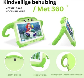 Kindertablet Lichtgroen
