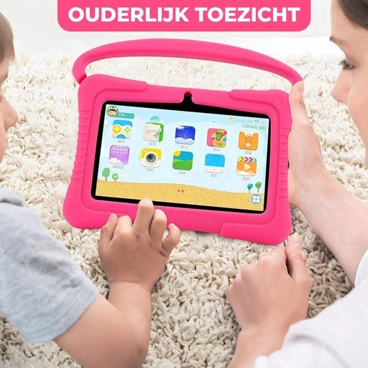 Kindertablet Pro 7 Inch Roze Android 7