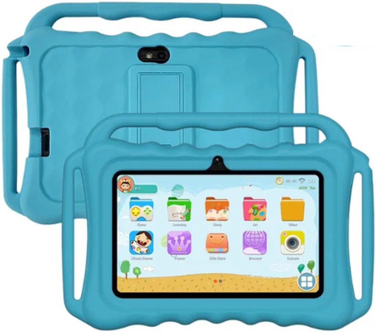 De Kindertablet Pro Max 32GB Lichtblauw in één oogopslag