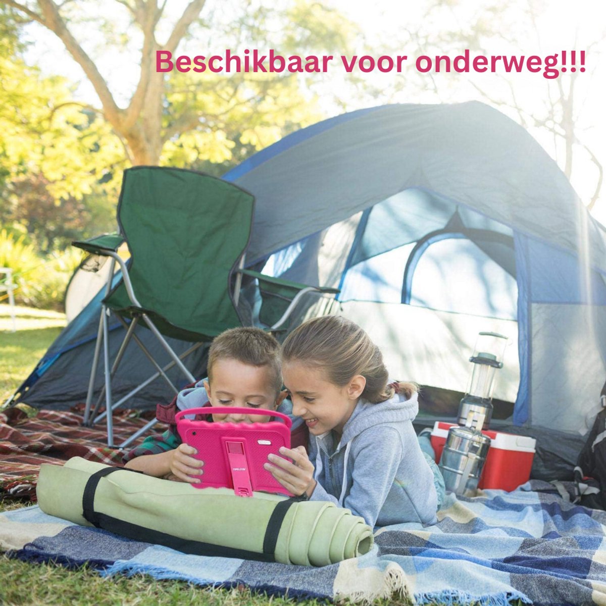 Kindertablet Roze voor 3+ Jaar