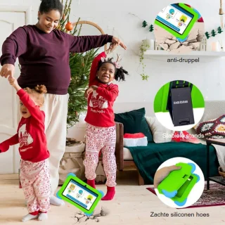 Kindertablet Wifi Quad-core IPS HD Display Vanaf 3 Jaar