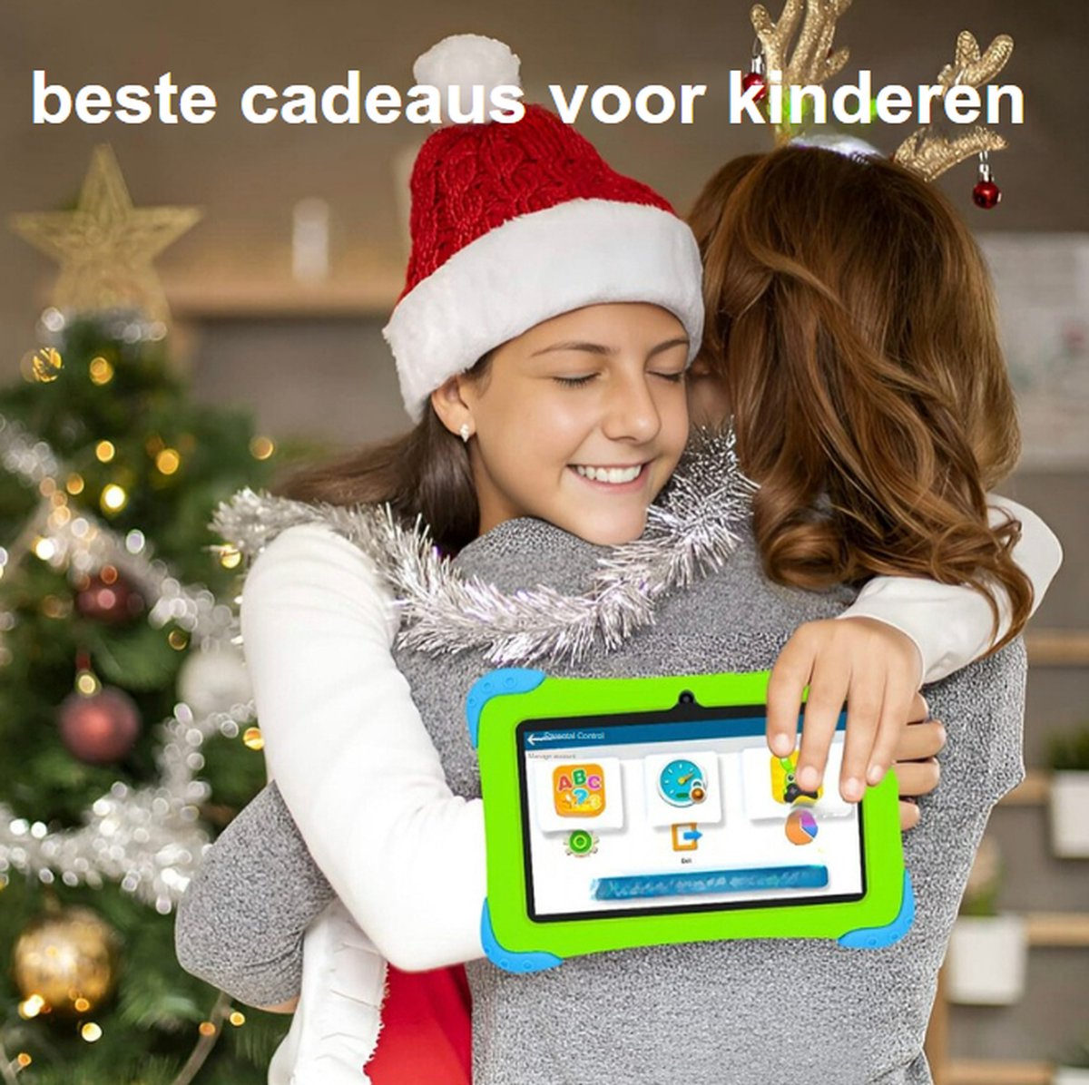 Kindertablet Wifi Quad-core IPS HD Display Vanaf 3 Jaar