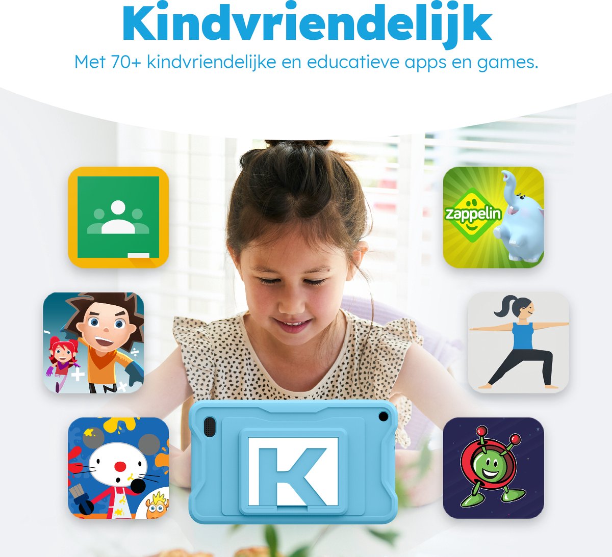 Kurio TAB Lite 7 Inch 32GB Kindertablet Blauw