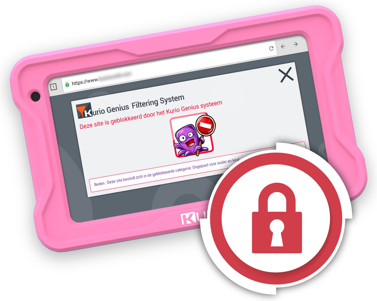 Kurio TAB Premium 7 Inch 32GB Roze