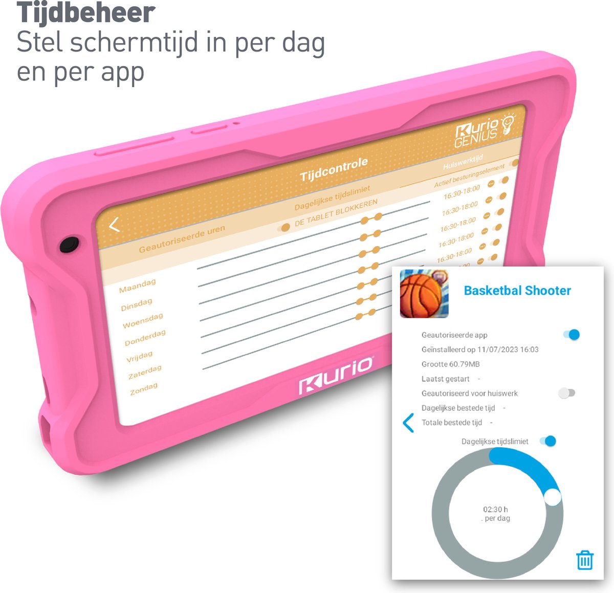 Kurio TAB Premium 7 Inch 32GB Roze