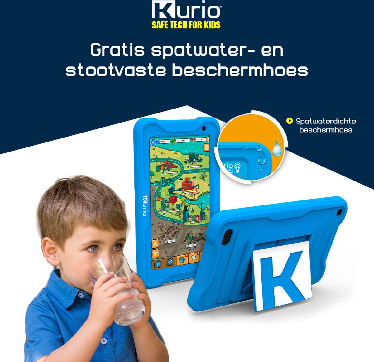 Kurio TAB Premium 7 Inch Kindertablet Blauw 32GB
