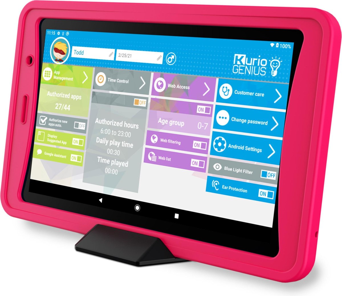 Kurio TAB Ultra Kindertablet Paw Patrol Roze 7 inch 32GB