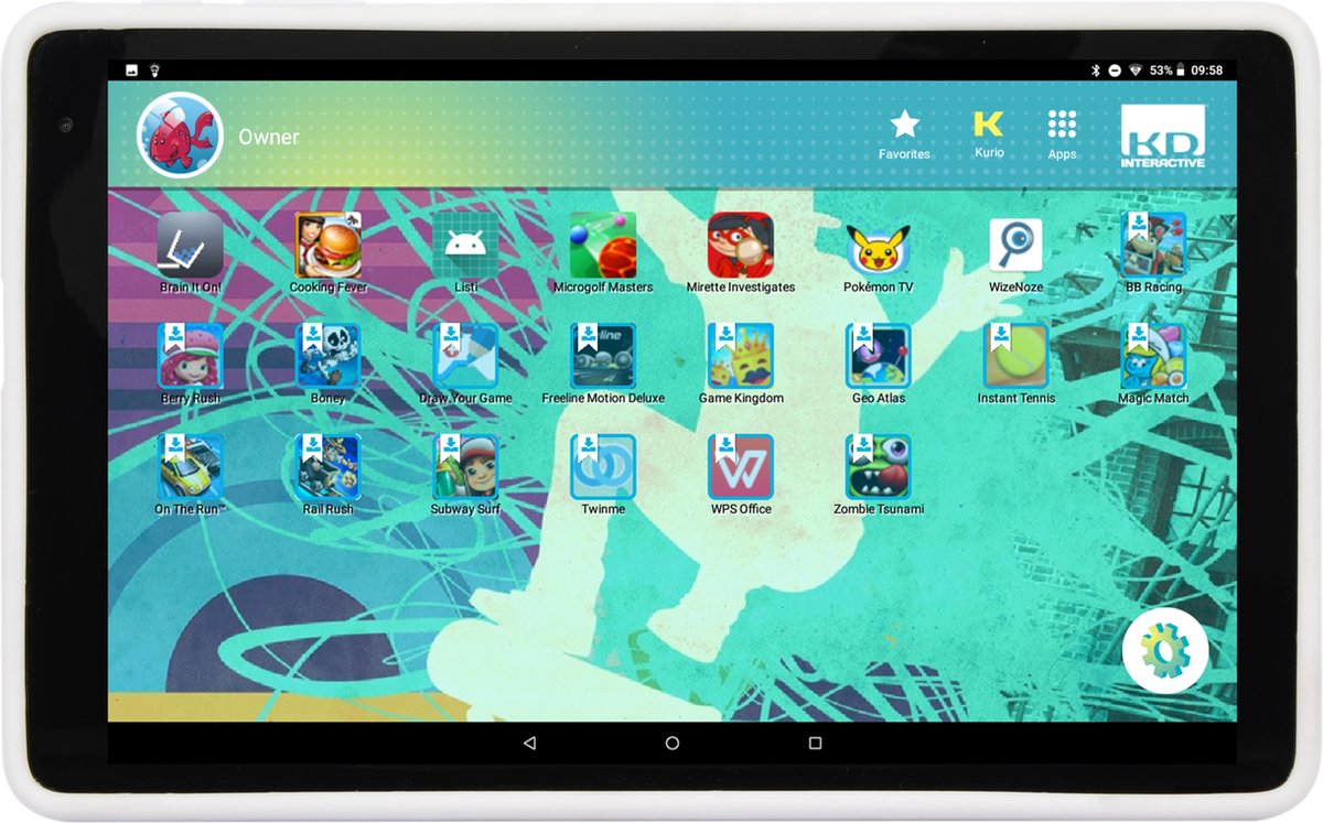 Kurio TAB XL Kindertablet 10.1 inch 16GB Wit