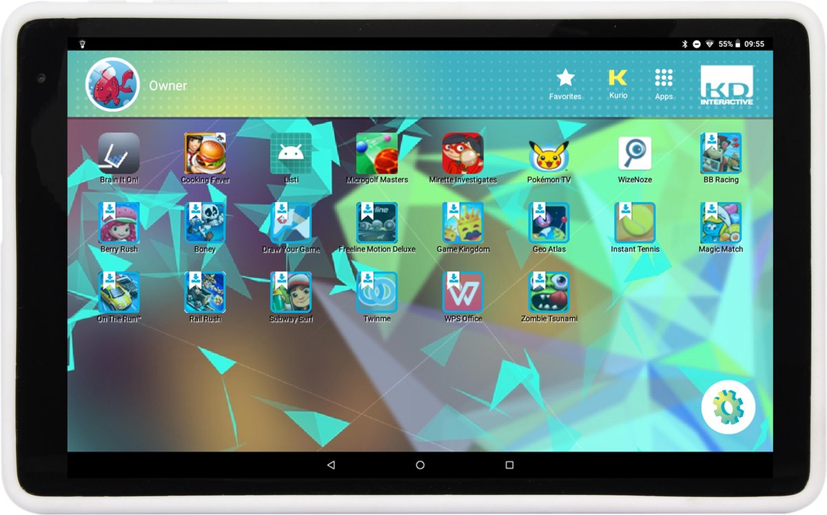 Kurio TAB XL Kindertablet 10.1 inch 16GB Wit