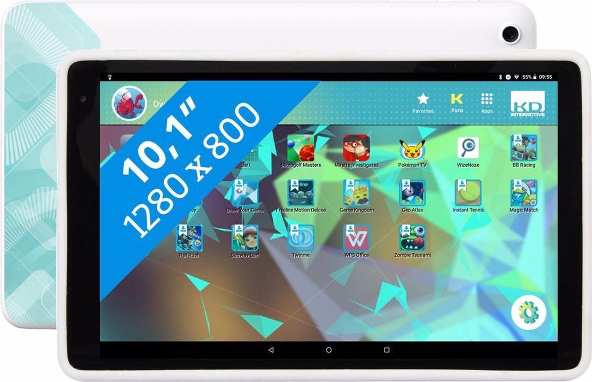 Kurio TAB XL Kindertablet 10.1 inch 16GB Wit