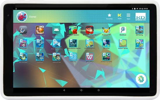 Kurio TAB XL Kindertablet 10.1 inch 16GB Wit