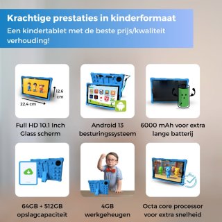 Wat vinden we goed aan de KYCE Kindertablet