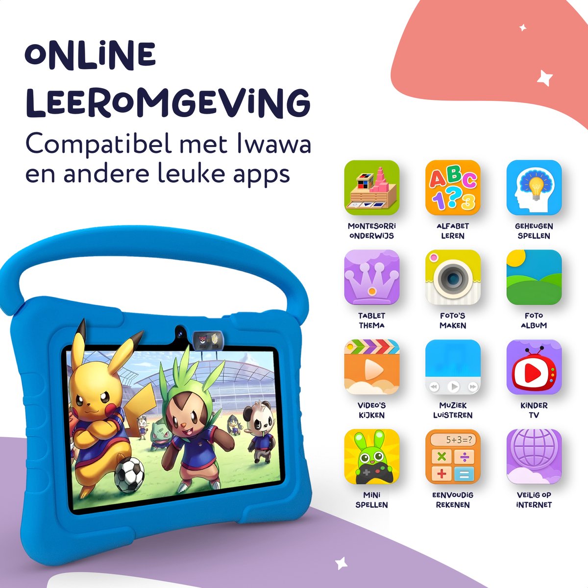 LEROYS Kindertablet 7 Inch 32GB