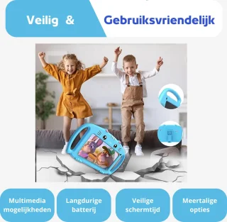 LifeStages Kindertablet 7 inch - Blauw