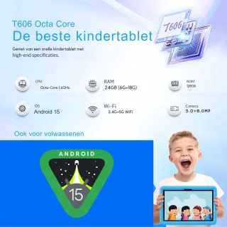 Linocs Kindertablet PRO 2025 128GB Kinder tablet