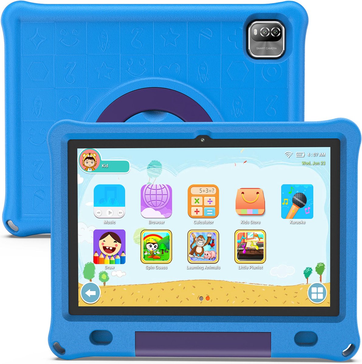 Lipa WQ01 Kinder Tablet 10.1 inch Blue 64GB