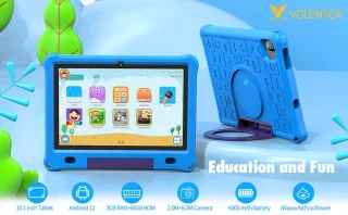 Lipa WQ01 Kinder Tablet 10.1 inch Blue 64GB
