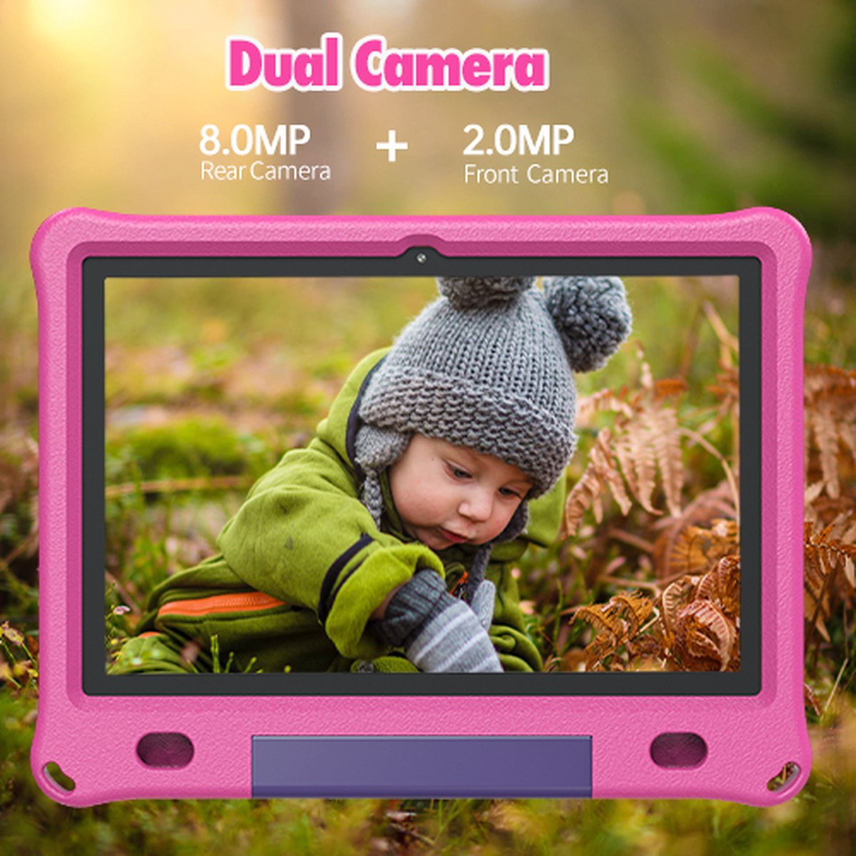 Lipa WQ01 Pink 10.1 inch Kinder Tablet