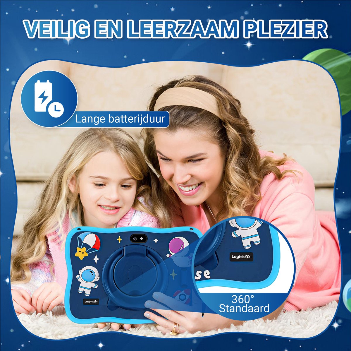 Logivision i17 Kindertablet Blauw