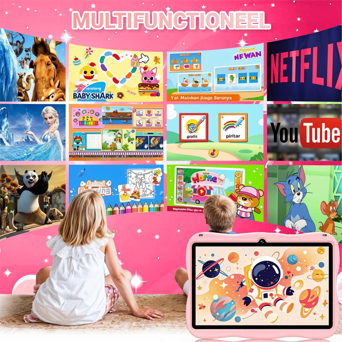 Logivision i17 Kindertablet Roze
