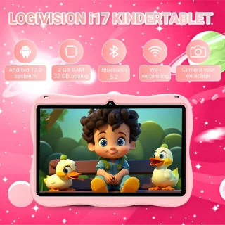 Logivision i17 Kindertablet Roze
