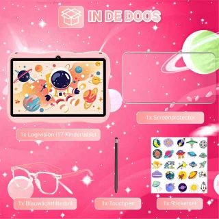 Logivision i17 Kindertablet Roze