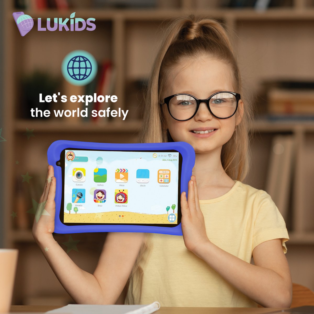 LuKids LuTab S2 8 Inch 32GB Blauw
