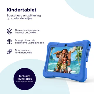 LUVIQ L7PRO Kindertablet 7 inch Blauw
