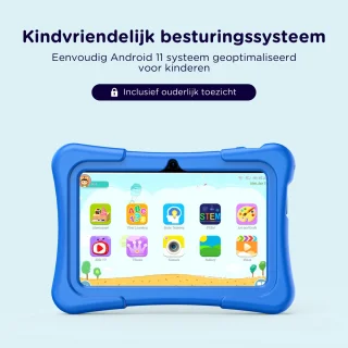 LUVIQ L7PRO Kindertablet 7 inch Blauw