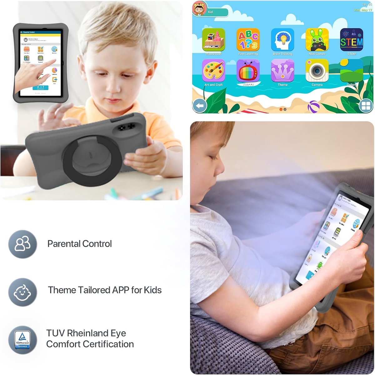 MKSS® Kindertablet 10.1 Inch 64GB