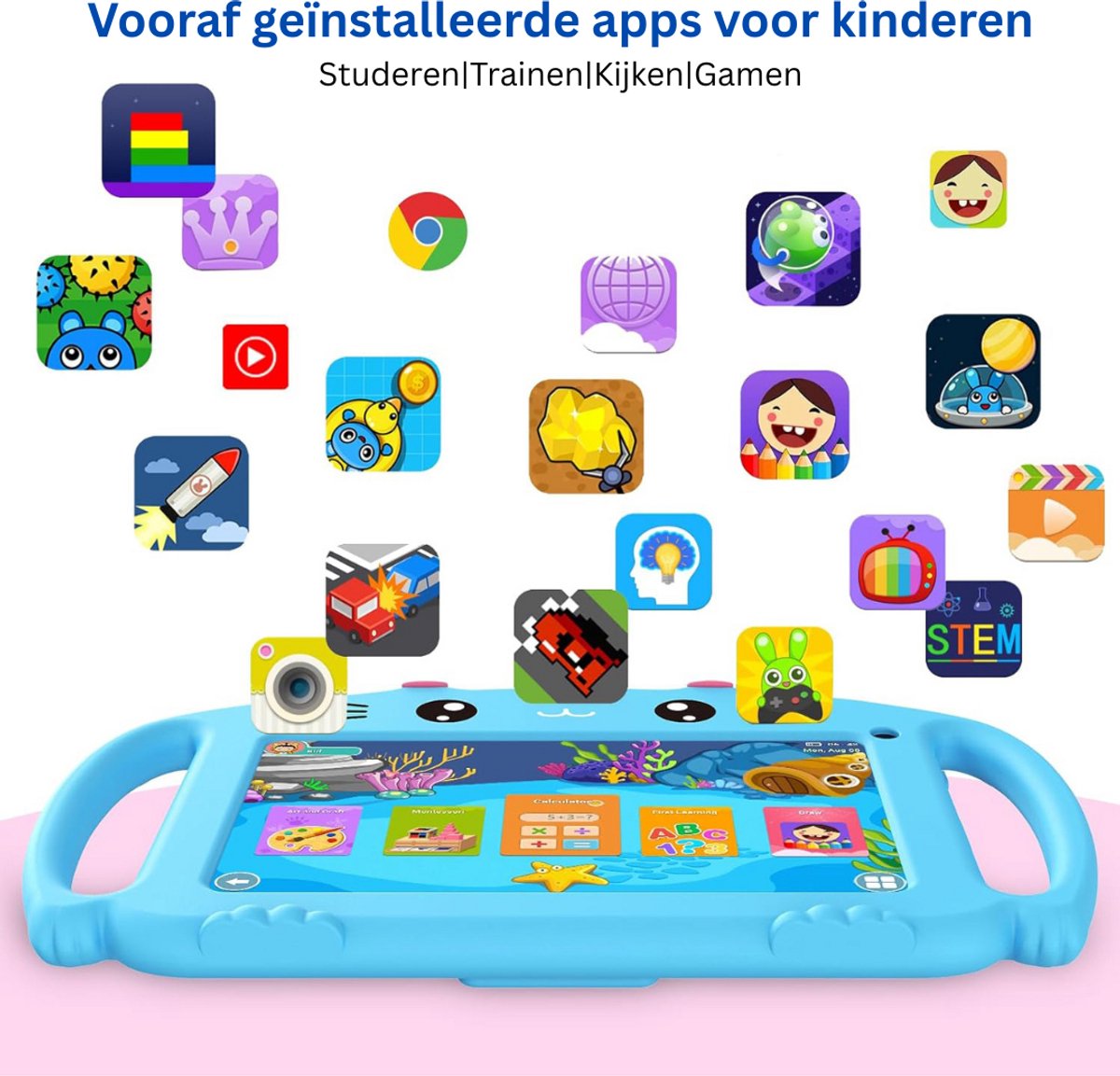 MKSS® Kindertablet Blauw 3+
