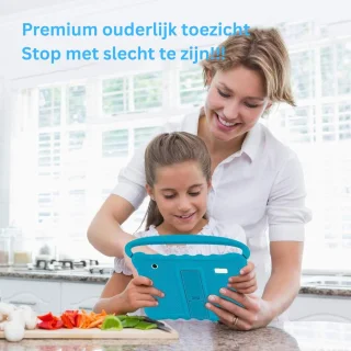 MKSS® Kindertablet Blauw - Tablet voor Kinderen