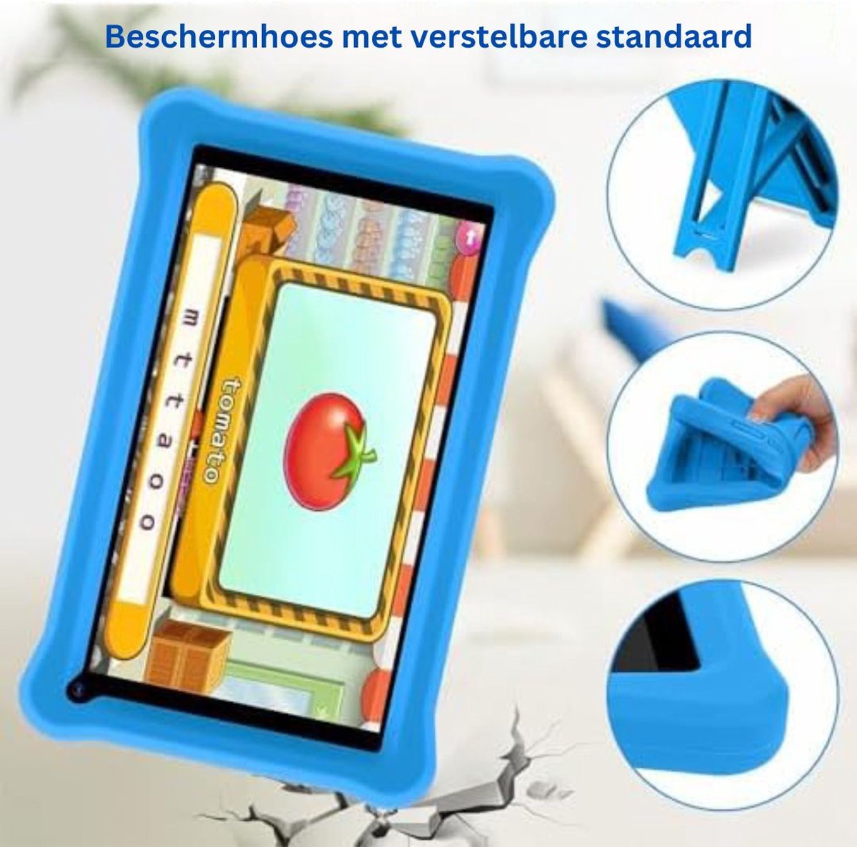 MKSS® Kindertablet Blauw vanaf 3 Jaar