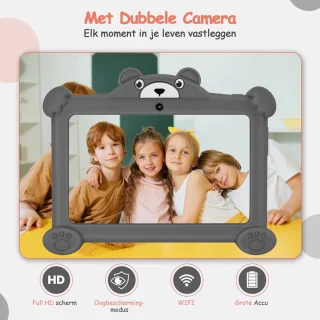 MKSS® Kindertablet Grijs Vanaf 3 Jaar