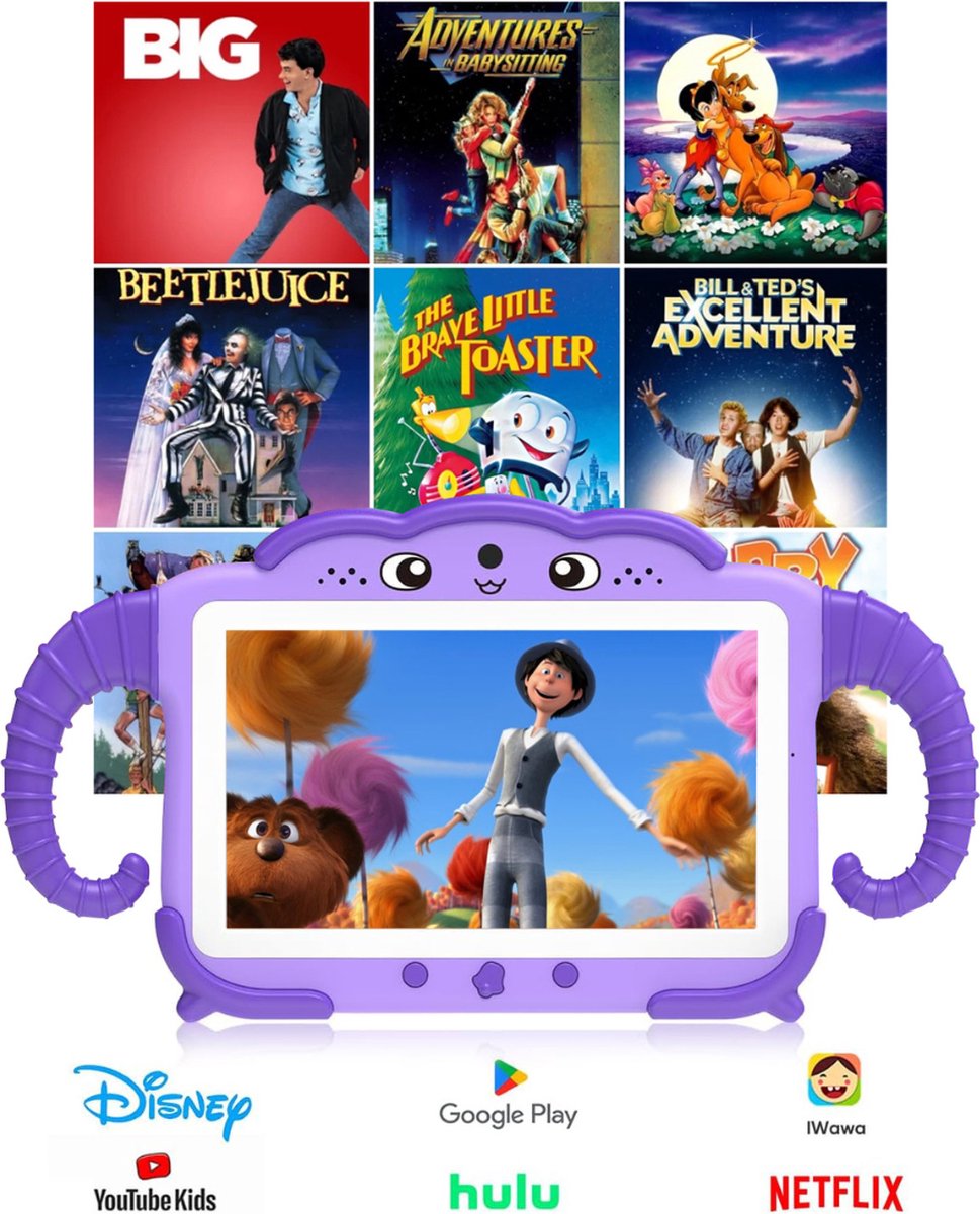 MKSS® Kindertablet Lila 3+