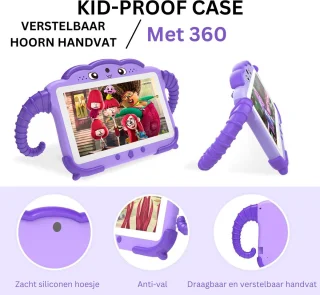 MKSS® Kindertablet Lila 3+